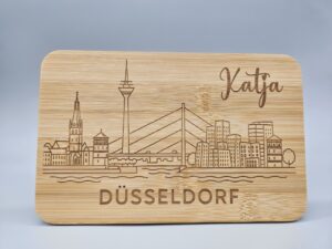 Frühstücksbrett aus Bambus (Düsseldorf)